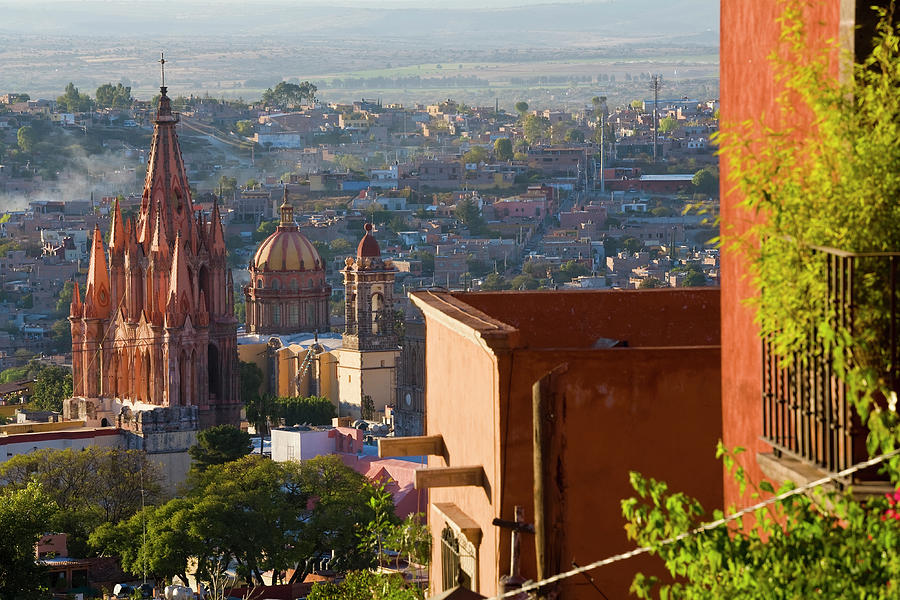 San Miguel Allende And La Parroquia Photograph by Peter Adams - Fine ...