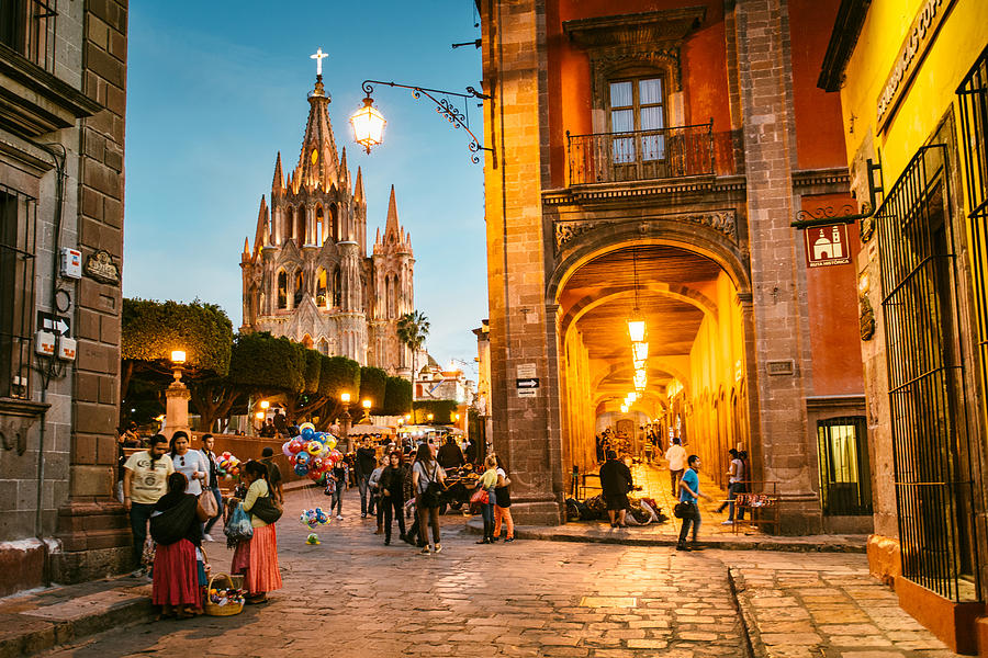 San Miguel de Allende in Mexico #1 Photograph by Ferrantraite