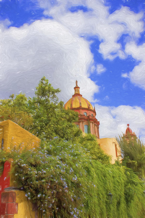 San Miguel de Allende Mexico #2 Digital Art by Cathy Anderson