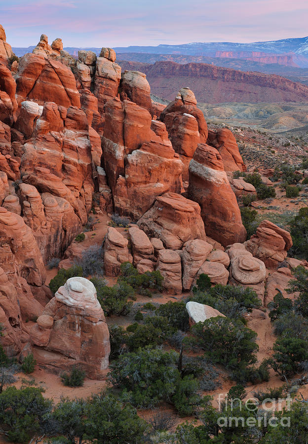 Sandstone Formations, Arches National #1 Photograph by John Shaw