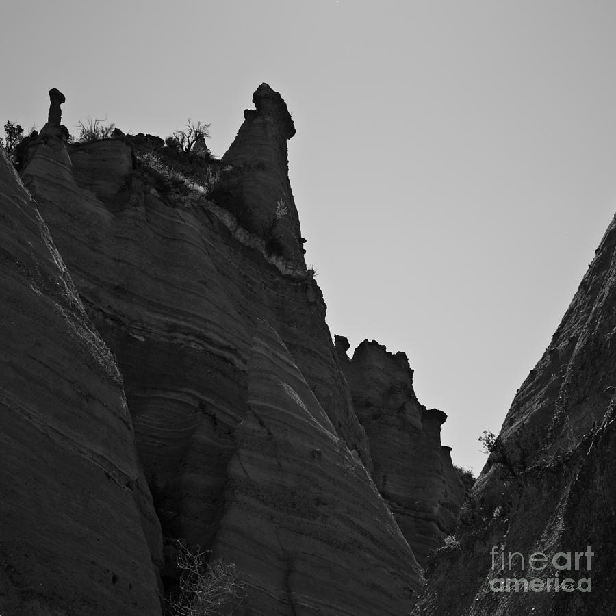 Nature Photograph - Sandstone Peaks Sq #1 by David Gordon