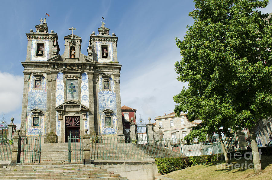 Santo Ildefonso Church In Porto Portugal Photograph
