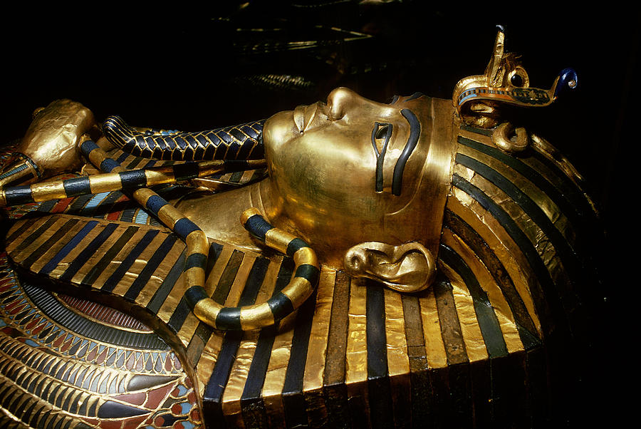 Sarcophagus Of King Tutankhamun #1 Photograph by George Holton