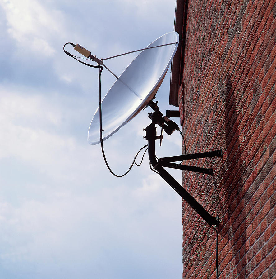 Satellite Dish #1 Photograph by Robert Brook/science Photo Library