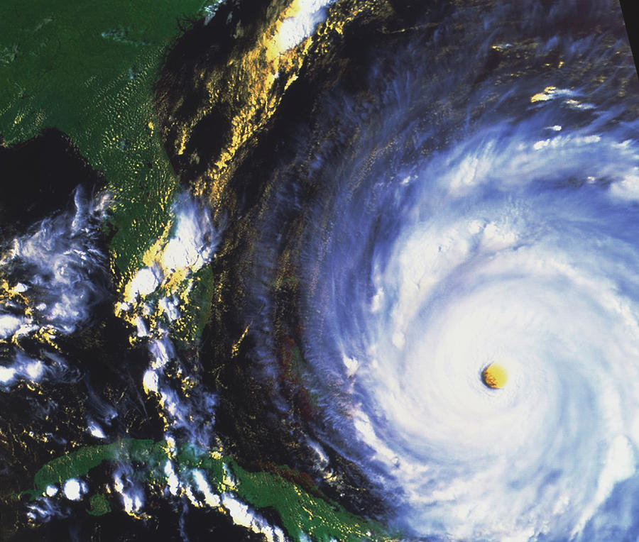 Satellite Image Of Hurricane Floyd #1 Photograph by Nasa/science Photo Library