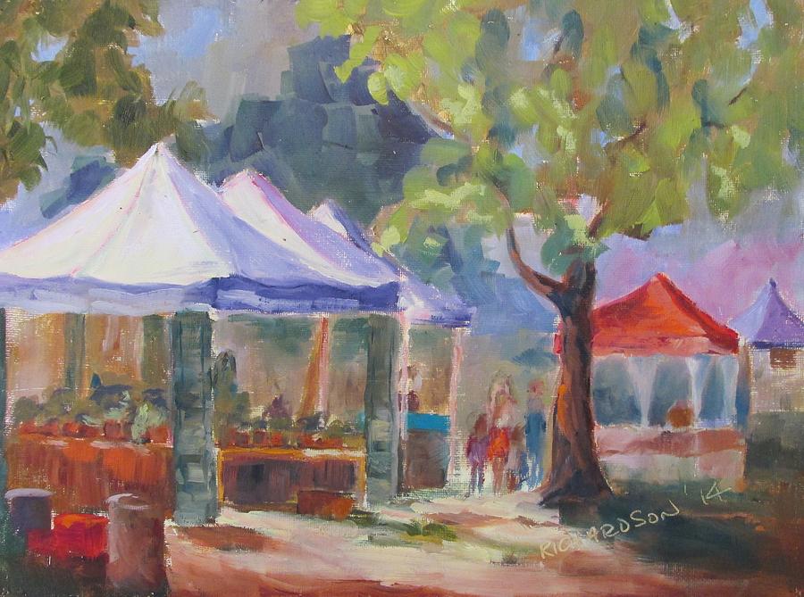 Saturday In the Park #1 Painting by Susan Richardson