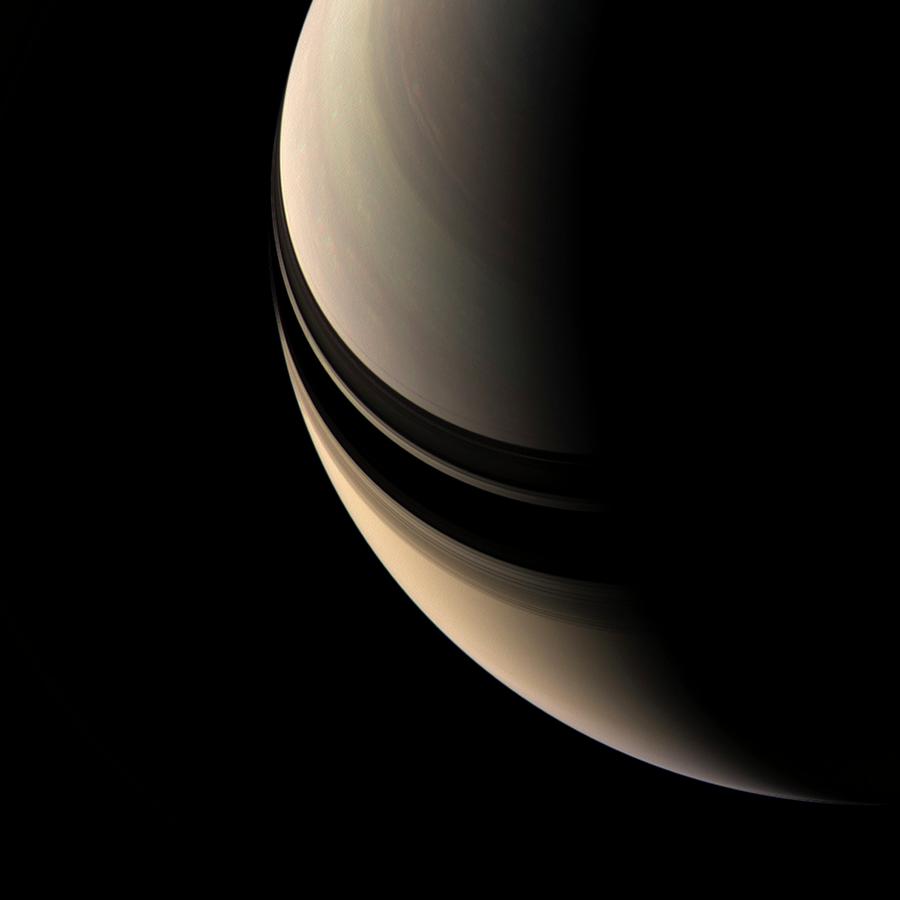 Saturn #1 Photograph by Nasa/jpl/ssi/science Photo Library