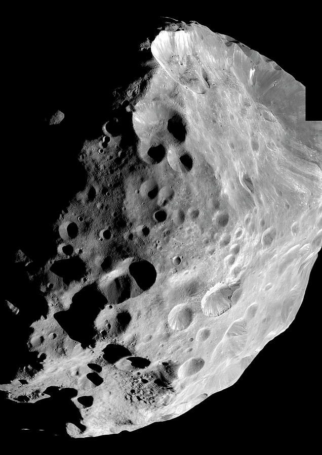 Saturns Moon Phoebe #1 Photograph by Nasa/science Photo Library