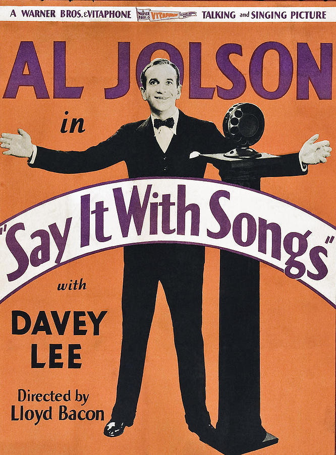 Say It With Songs, Al Jolson, 1929 Photograph By Everett 