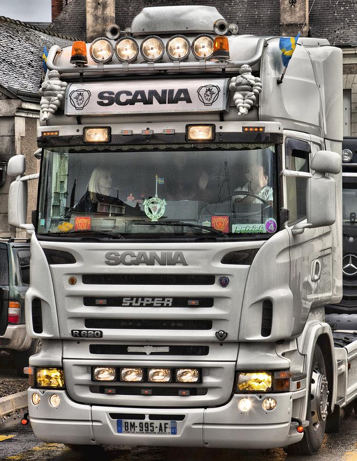 Scania V8 R620 #1 Photograph by Mick Flynn