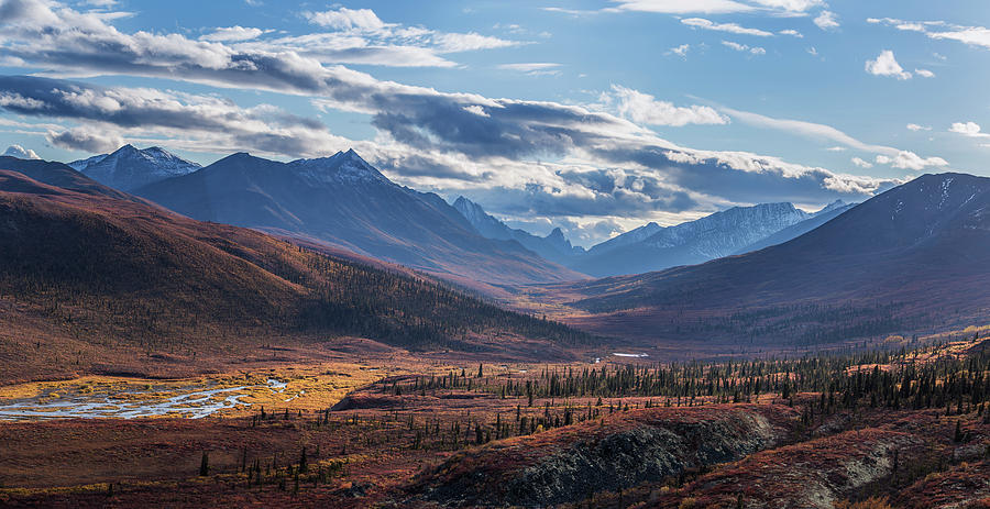 Scenic Autumn View Of Mountains #1 Photograph by John Hyde