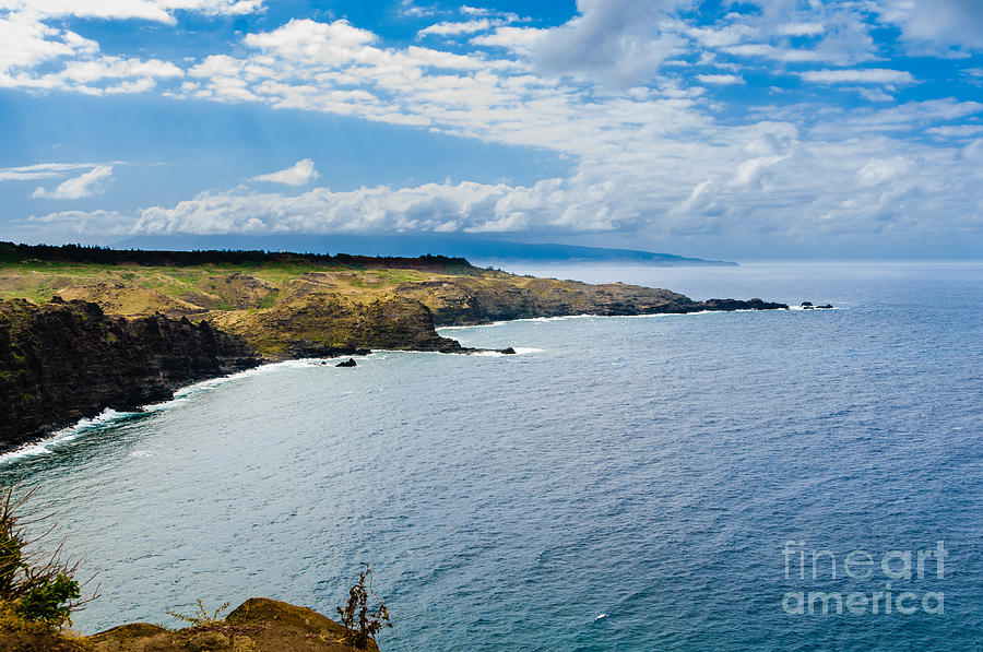 Scenic coastline on Maui Hawaii USA #1 Photograph by Don Landwehrle
