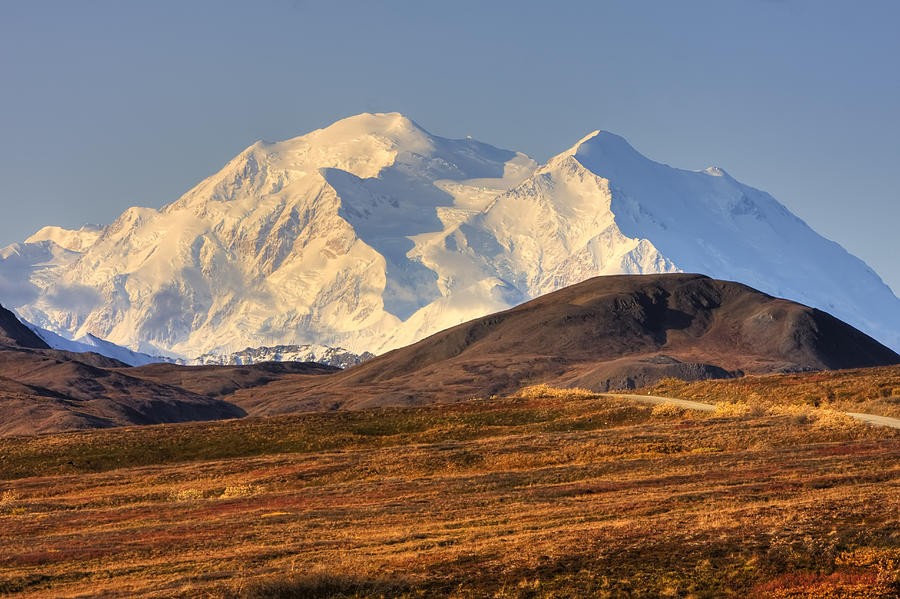 Scenic View Of Mt. Mckinley And Photograph by Michael Criss - Pixels