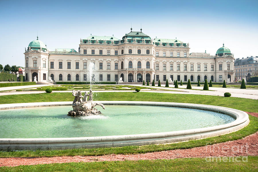 Schloss Belvedere in Vienna Photograph by JR Photography