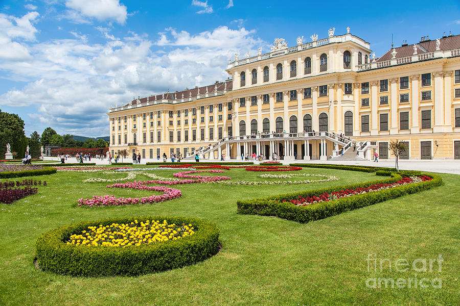 Schonbrunn Palace in Vienna #2 Photograph by JR Photography