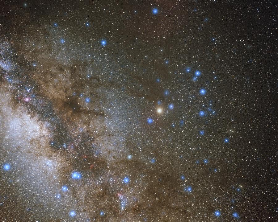 Scorpius And Milky Way #1 Photograph by Eckhard Slawik/science Photo Library