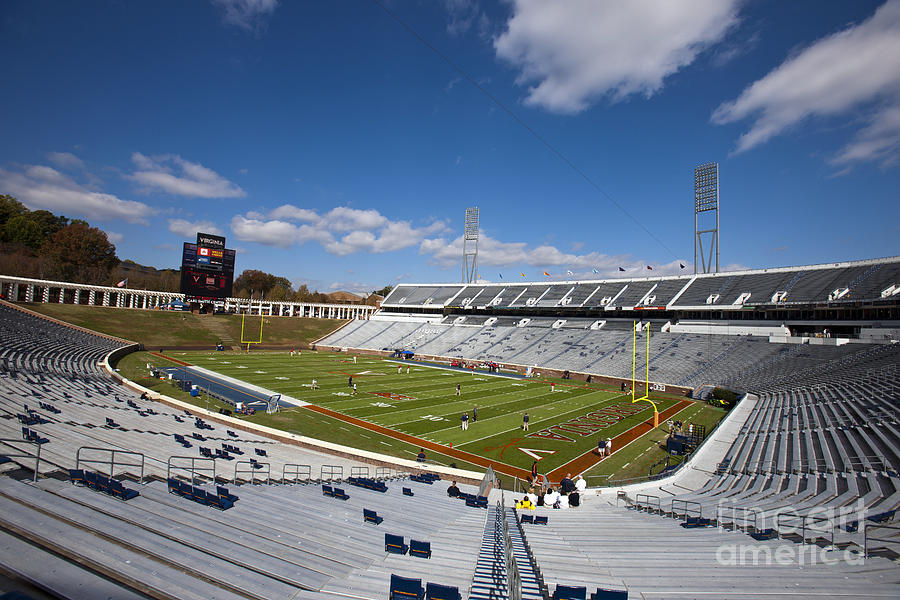 Scott Stadium University of Virginia #1 Photograph by Jason O Watson