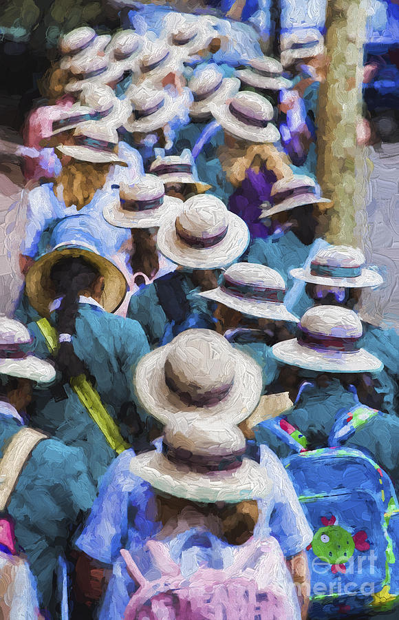 Sea of Hats Photograph by Sheila Smart Fine Art Photography