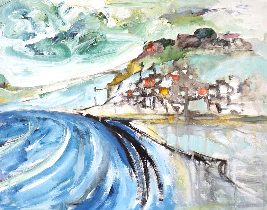 Seascape #2 Painting by Gloria Dietz-Kiebron