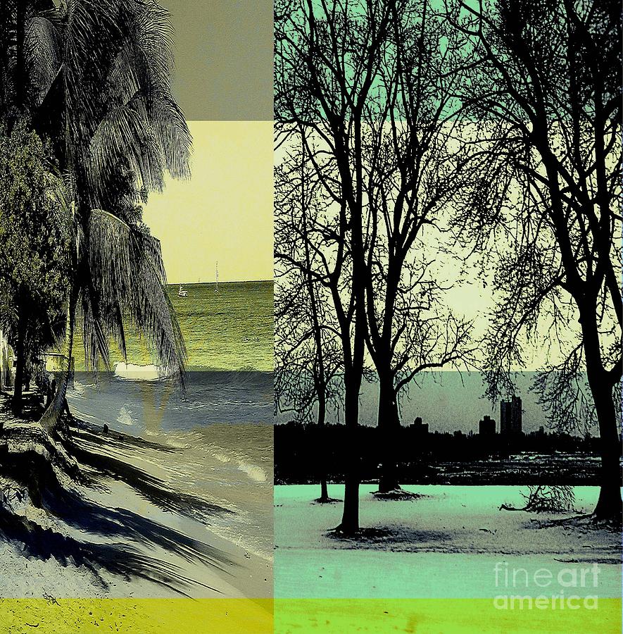 Seasons #2 Digital Art by Iris Gelbart