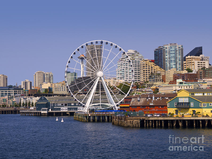 Seattle Waterfront #1 Photograph by Brenda Kean