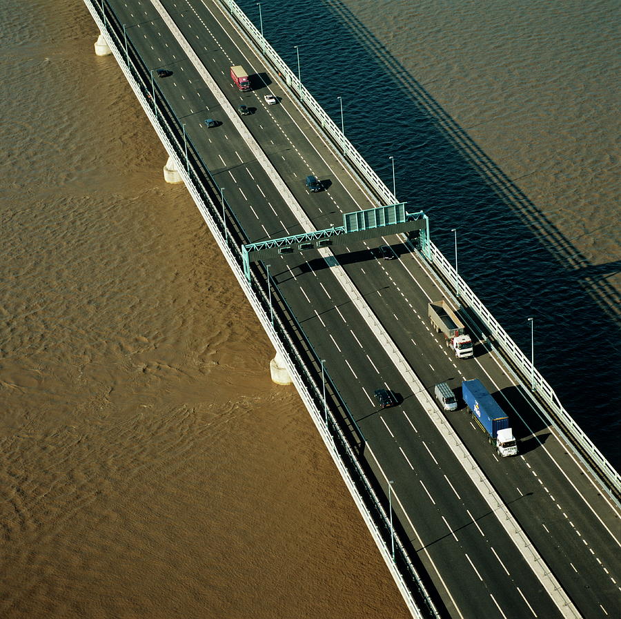 Second Severn Crossing #1 Photograph by Skyscan/science Photo Library