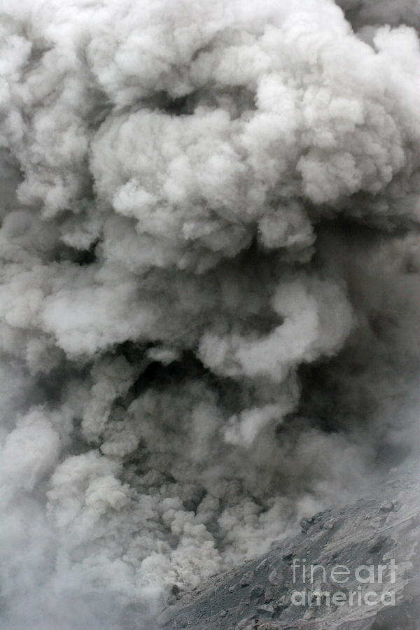 Secondary Pyroclastic Flow #1 Photograph by Stephen & Donna OMeara