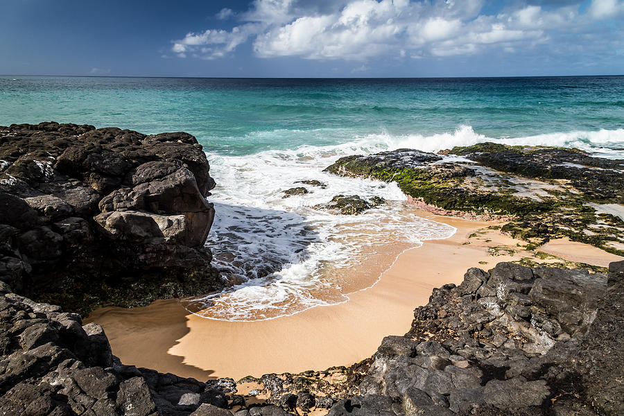 Secret Beach Kauai #1 Photograph by Roger Mullenhour