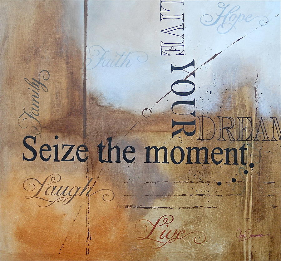 Seize The Moment Painting By Gino Savarino