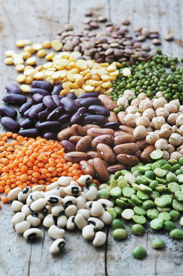 Selection Of Beans #1 Photograph by Gustoimages