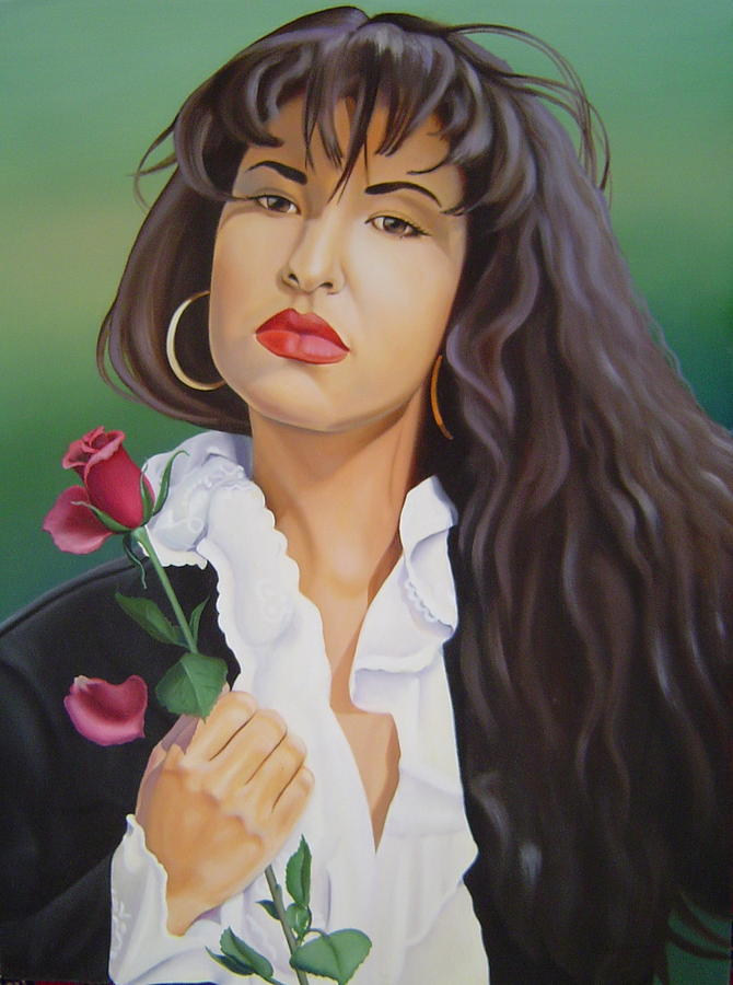 Selena Painting by Yechiel Abramov