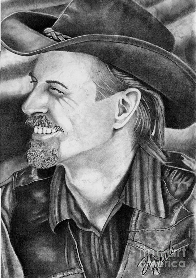 Self Portrait #1 Drawing by Bill Richards