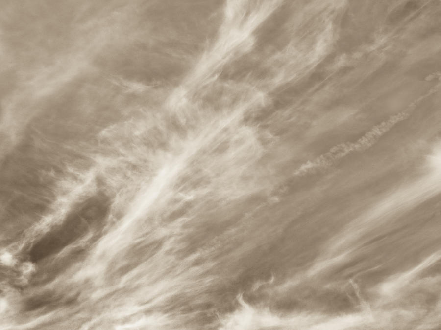 Sepia sky #1 Photograph by David Pyatt