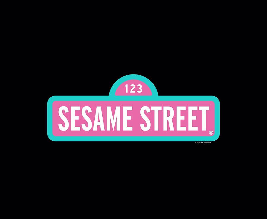 Sesame Street - Alt Logo #1 Digital Art by Brand A