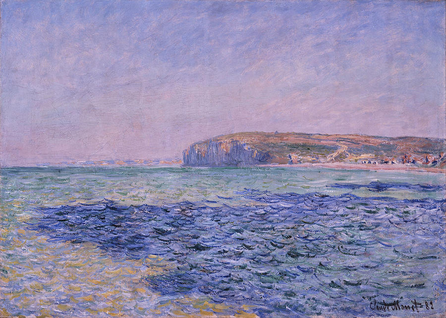 Shadows On The Sea Painting by Claude Monet
