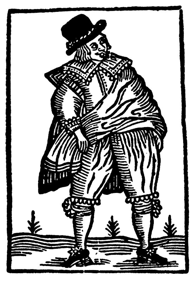 Shakespeare Falstaff #1 Drawing by Granger