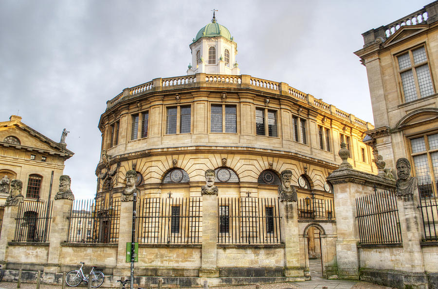 Sheldonian Theatre Oxford #1 Photograph by Chris Day