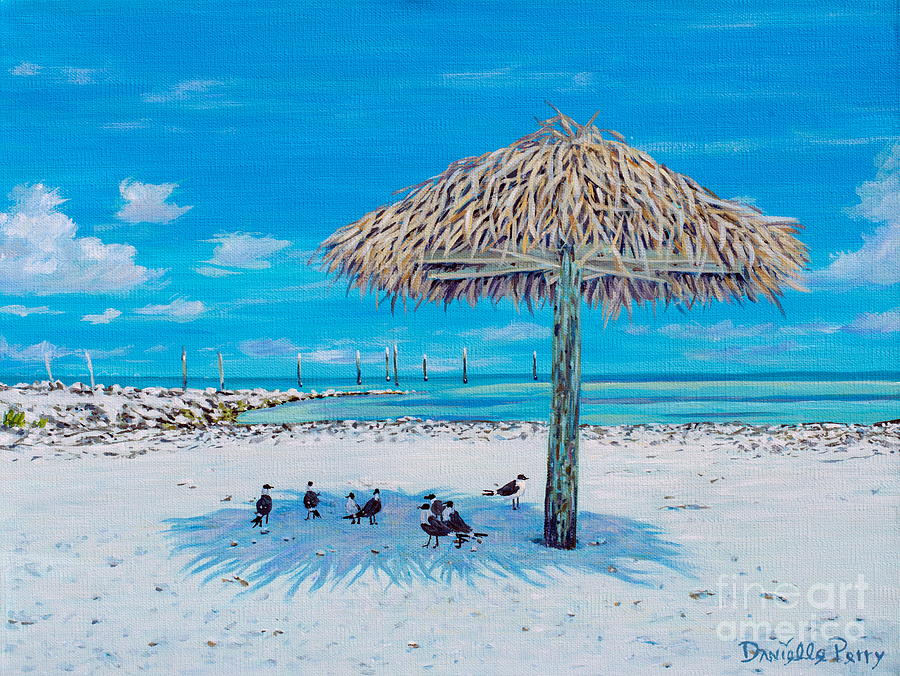 Shelter From The Sun  Painting by Danielle Perry