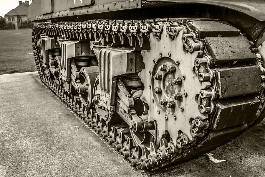 Sherman Tank Photograph