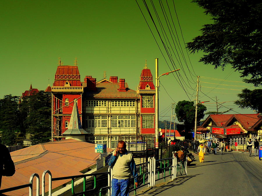 Shimla Mall road #2 Photograph by Salman Ravish