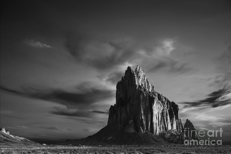 Desert Photograph - Shiprock  #1 by Keith Kapple