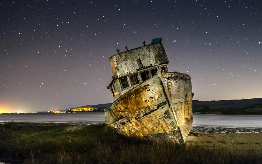 Shipwreck #1 Photograph by Mike Ronnebeck