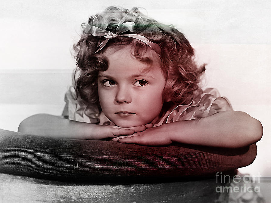 Shirley Temple Mixed Media - Shirley Temple #2 by Marvin Blaine
