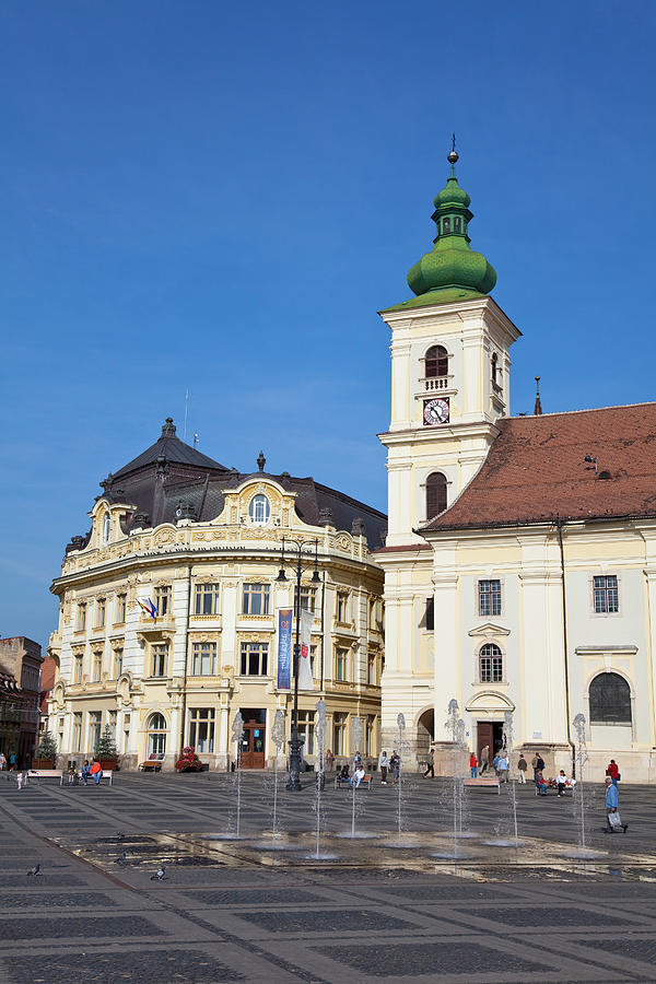 Sibiu, Hermannstadt In Transylvania Photograph by Martin Zwick - Fine Art  America
