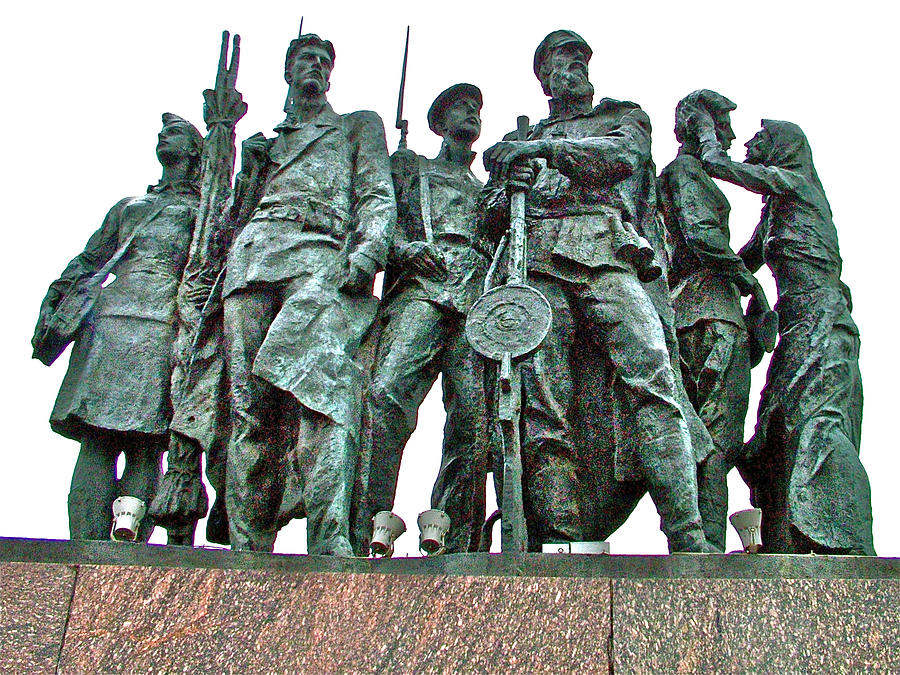 Siege Of Leningrad World War II Memorial On Victory Square In Saint   1 Siege Of Leningrad World War Ii Memorial On Victory Square In Saint Petersburg Russia Ruth Hager 