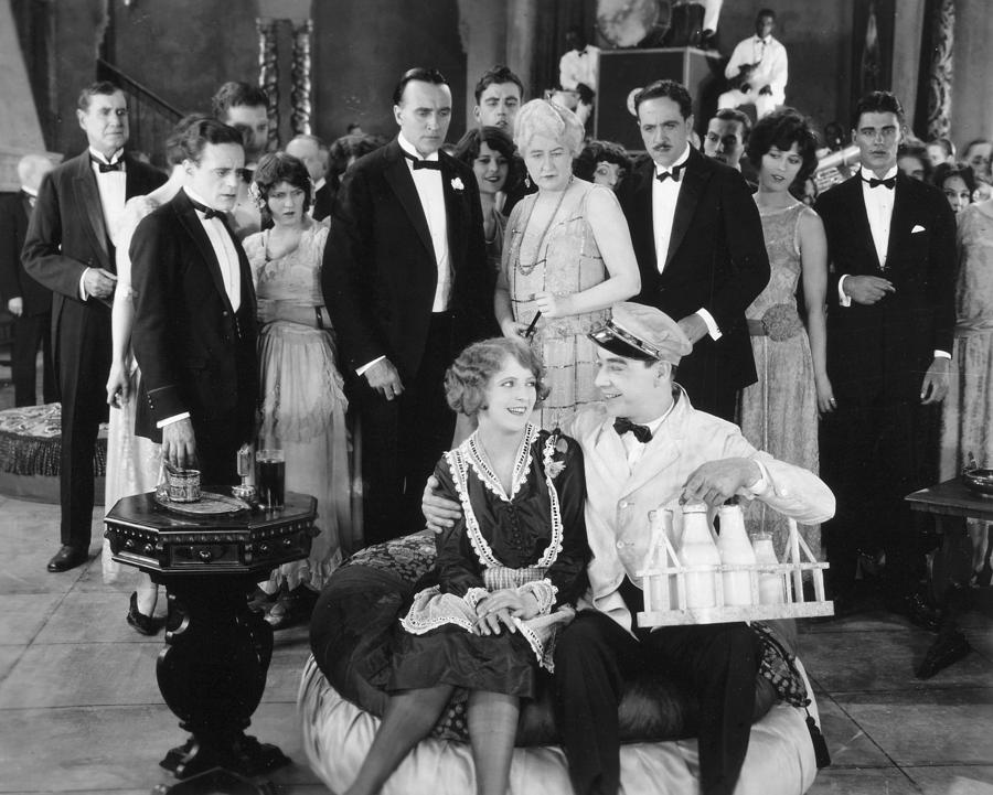 Silent Film Still: Milkman #1 Photograph by Granger