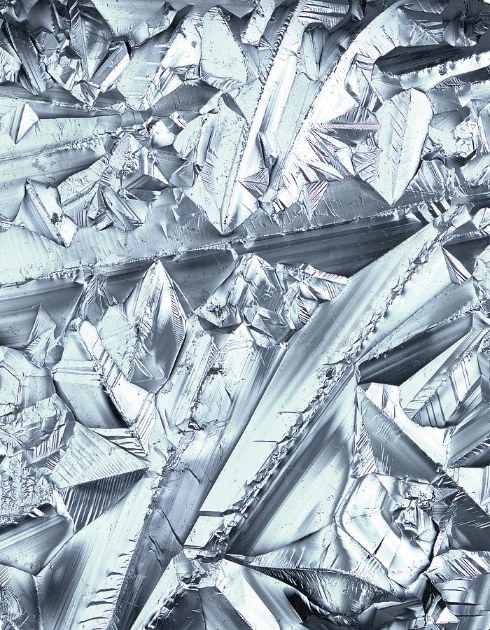 Silicon Crystal, Macrophotograph #1 Photograph by Pasieka