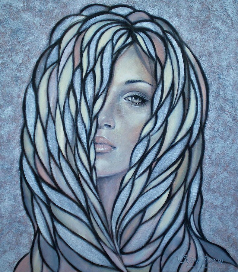 Silver Nymph 021109 #2 Painting by Selena Boron