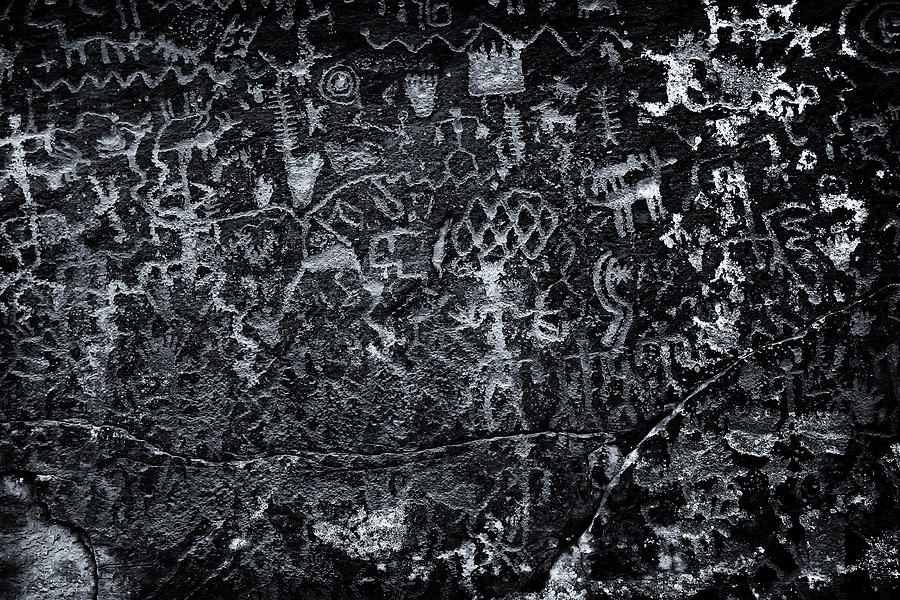 Sinagua Petroglyphs #1 Photograph by Tom Singleton