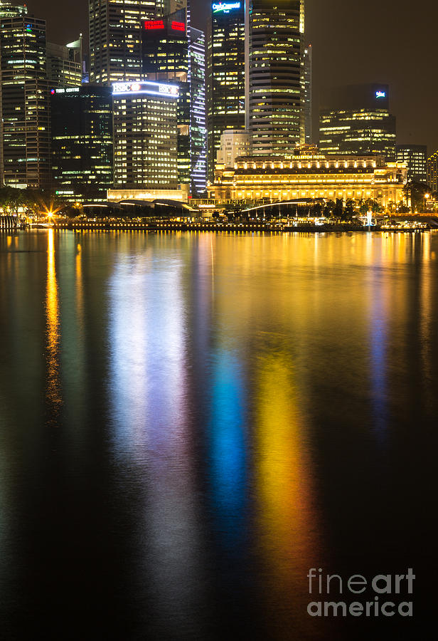 Singapore reflection #1 Photograph by Didier Marti